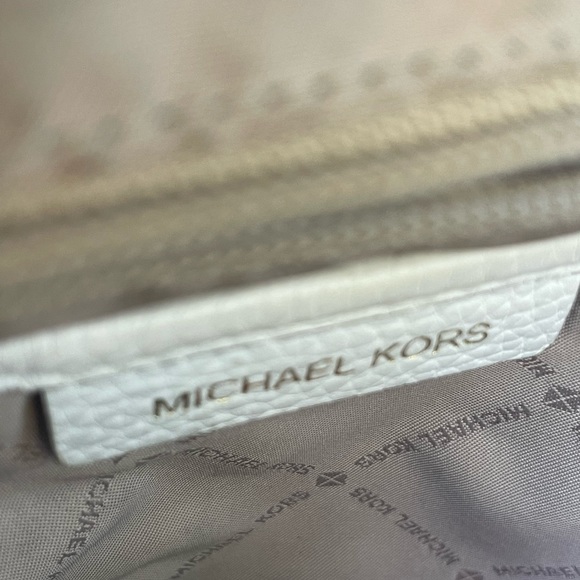 Michael Kors Medium Studded Pebbled Leather Backpack - Picture 8 of 9